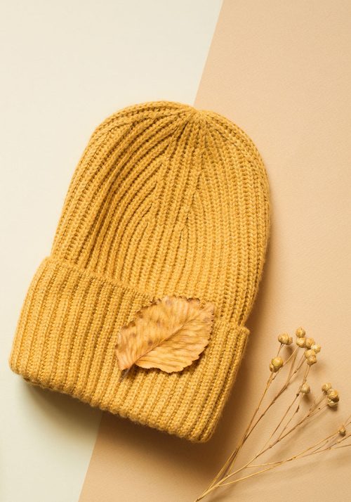 BERGAMOT MUSTARD BEANIE